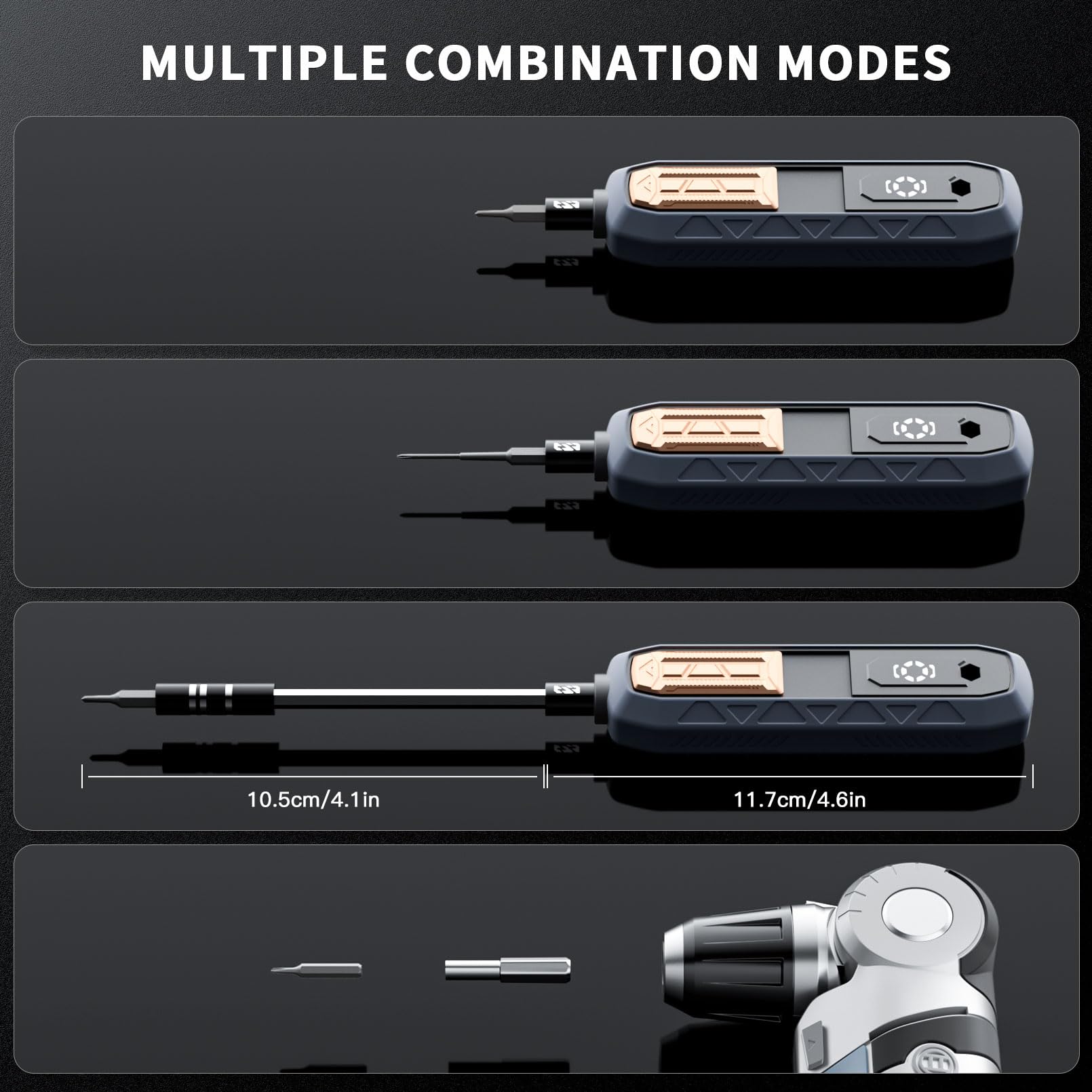 180-in-1 Precision Screwdriver Set – Magnetic & Foldable Case Design for All-in-One Home Repairs