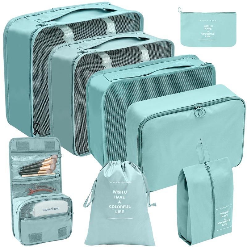 8pcs Customizable Travel Packing Bag Set