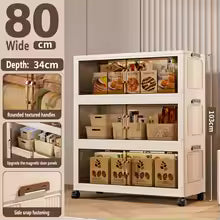 Multifunctional Foldable Storage Cabinet – Large Capacity, Dustproof Wardrobe (45/55/65cm)