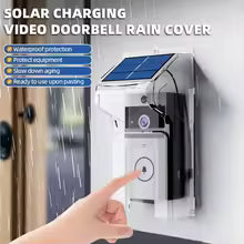 U9 Wireless Video Doorbell Video Intercom Surveillance Camera With Solar Rain Cover Long Standby Security Protection Cat Eye