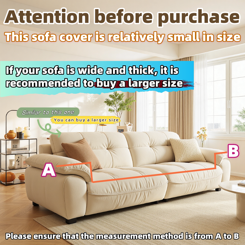 Modern Stretch Sofa Cover – Stylish & Protective (1/2/3/4 Seater)