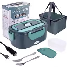 Portable Leakproof Electric Lunch Box – 1.5L Food Warmer for Car & Home (60W)