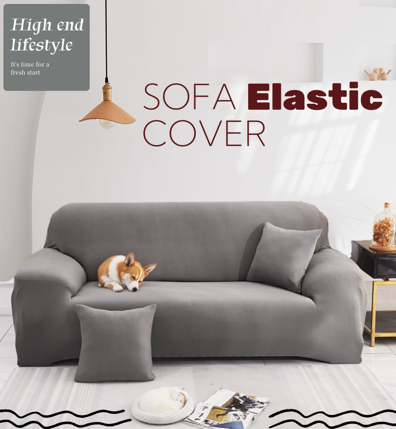 Modern Stretch Sofa Cover – Stylish & Protective (1/2/3/4 Seater)